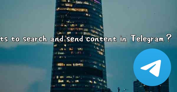 <b>How to use @gif or @pic bots to search and send content in T</b>