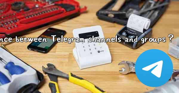 What is the core difference between Telegram channels and gr