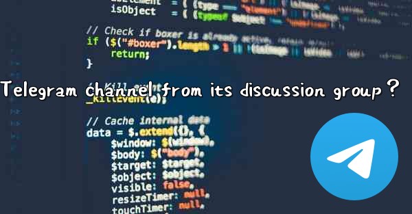 How to unlink a Telegram channel from its discussion group？