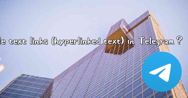 How to create clickable text links (hyperlinked text) in Tel