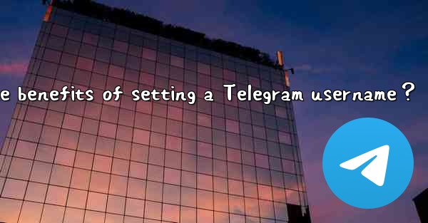 What are the benefits of setting a Telegram username？