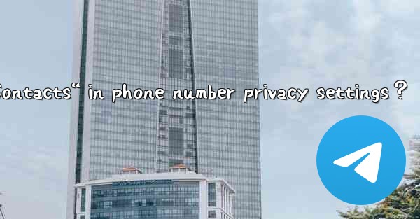 In Telegram, what is “Discover Contacts“ in phone number privacy settings？